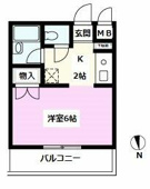分譲タイプの１Ｒ