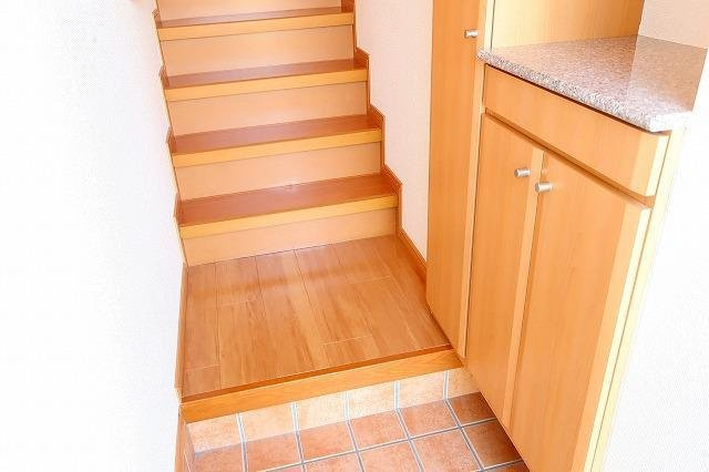 プロムナードＭ　弐番館の玄関