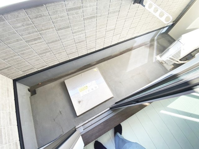 AILE宝塚Ⅲのバルコニー