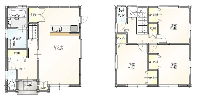 【間取り】 | 倉敷市林戸建