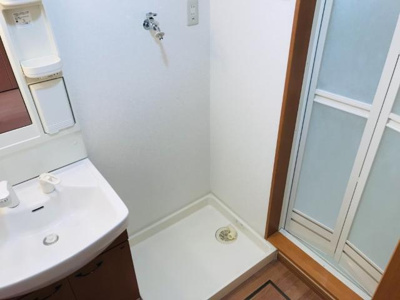 【洗面所】 | サンパステル | 室内の洗濯機置き場