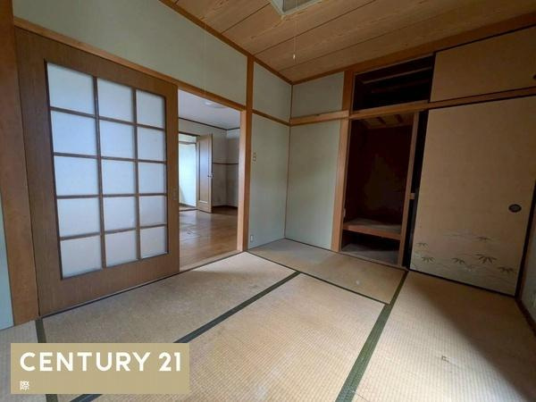 海南市多田　店舗付き住宅の和室