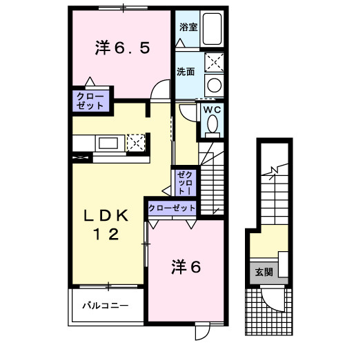 ビューボナーレの間取り