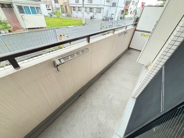 セントラル第2東園田のバルコニー