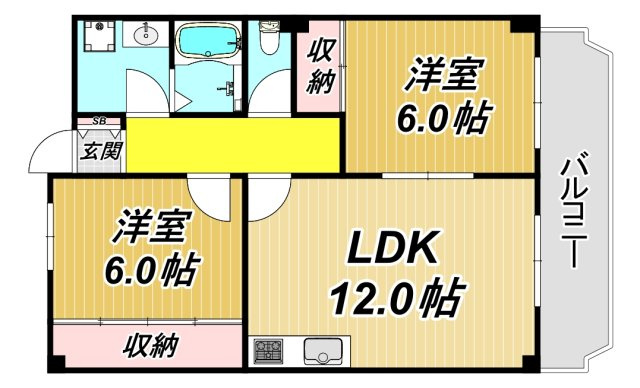 プレステージⅡの間取り