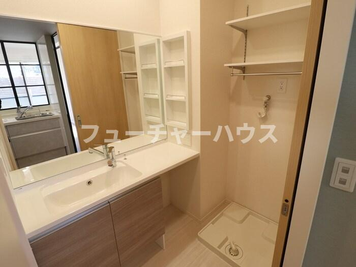 プラデーラの洗面所