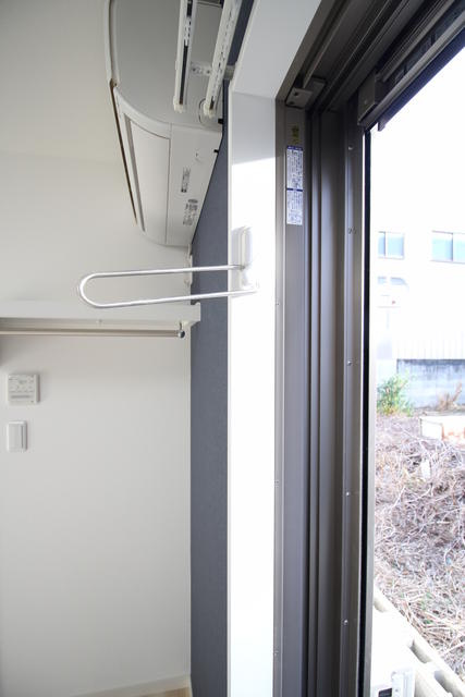 室内にも物干し対応♪