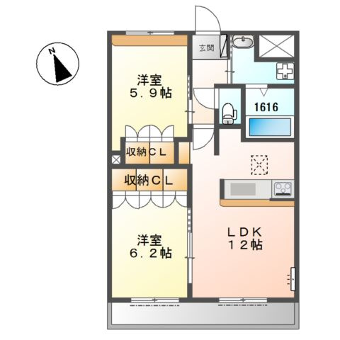 コーポ・サカシタＣ棟