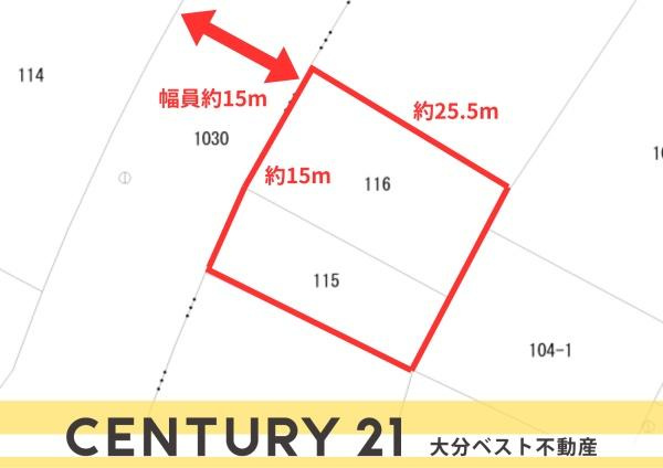 花江川　土地の区画図|※図面と現況が異なる場合は、現況を優先させていただきます。