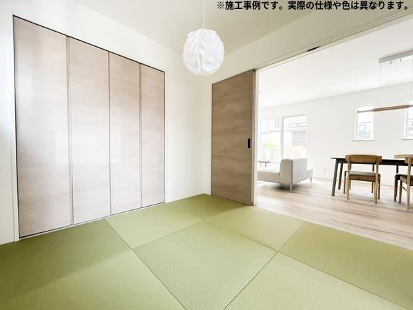 センチュリータウン坂ノ市西ⅢＣ　新築の和室|※写真はイメージです。実際の色や仕様は異なります。