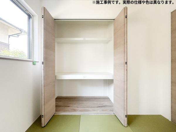 センチュリータウン坂ノ市西ⅢＣ　新築の収納|※写真はイメージです。実際の色や仕様は異なります。