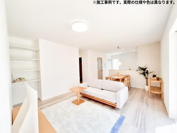 センチュリータウン坂ノ市西ⅢＮ　新築の居間・リビング|※写真はイメージです。実際の色や仕様は異なります。