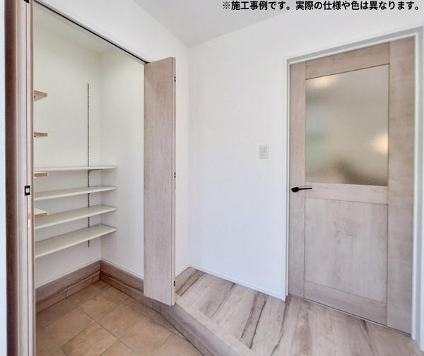 センチュリータウン坂ノ市西ⅢＮ　新築の収納|※写真はイメージです。実際の色や仕様は異なります。