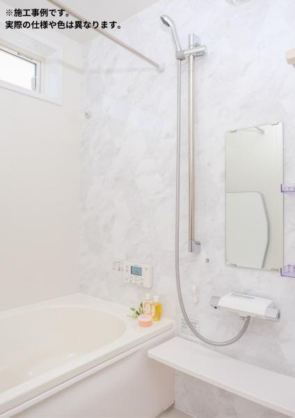 横田2丁目Ｅ棟　新築の浴室|※写真はイメージです。実際の色や仕様は異なります。