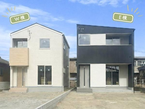 横田2丁目Ｅ棟　新築の完成予想図|※外観パースはイメージです。