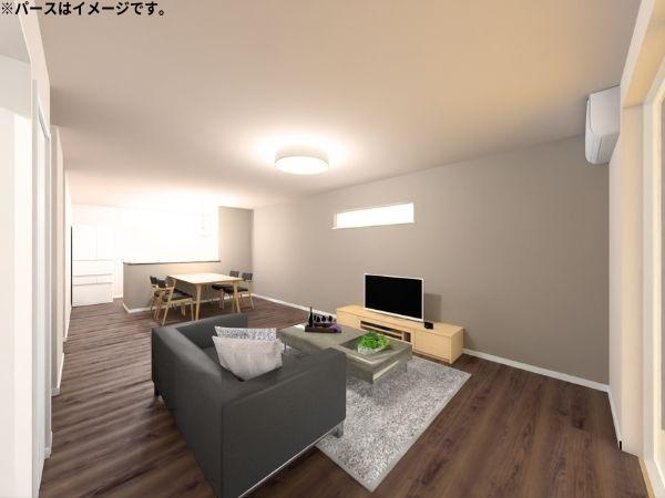 横田2丁目Ｅ棟　新築の前面道路含む現地写真|前面道路含む現地(2025年11月撮影)