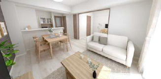 ライオンズマンション墨田リバーサイドの居間・リビング