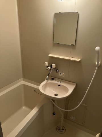 トリコロールハウスの浴室