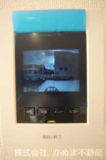 【セキュリティ】 | Livele Garden.S 鹿沼千渡第8 | 〇カメラ付インターホン〇