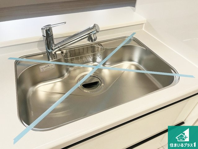 明石市魚住町西岡　第21期　新築一戸建ての設備|広々としたシンクで食器洗いも楽々！