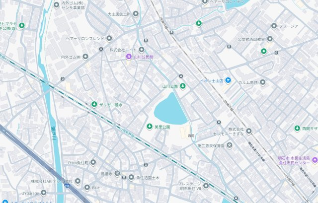 明石市魚住町西岡　第21期　新築一戸建ての地図