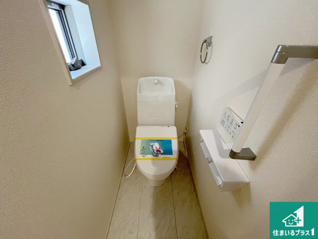 加古郡播磨町北野添　新築一戸建ての外観|周辺は落ち着いた街並みの住宅地！子育てがしやすい住環境です！まだ未完成ですが、現地でしかわからない事もございます。是非一度ご覧ください。