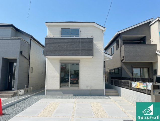加古郡播磨町北野添　新築一戸建ての外観|安心の10年保証！外観を美しく保ち、雨水で汚れを落とします！気になることがありましたら、お気軽にお問い合わせください！