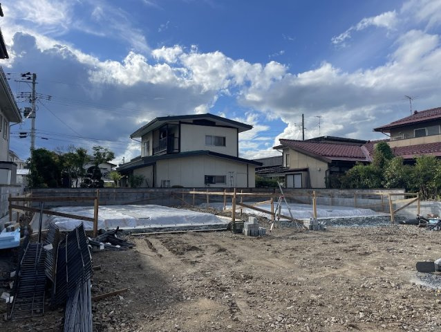 山形市五十鈴【新築建売住宅】1号棟の外観|現在建築中！早期ご予約受付中！