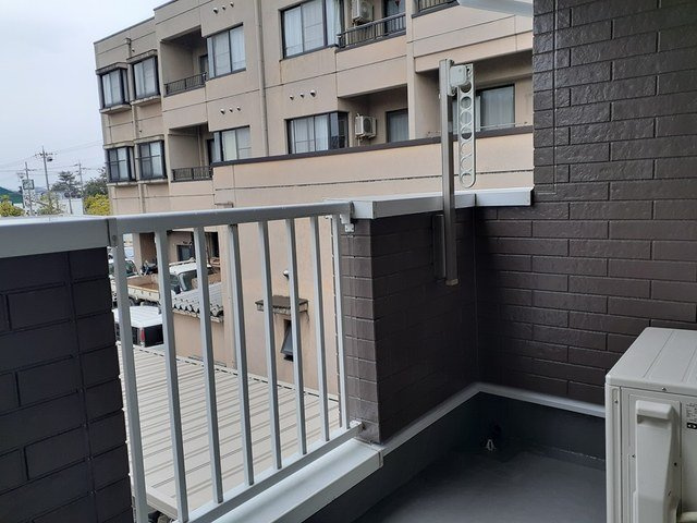 ウィングコート　Ｂのバルコニー