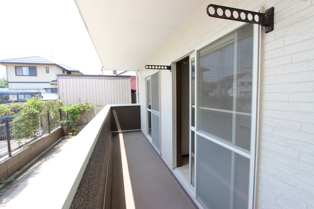 クレール打出のバルコニー