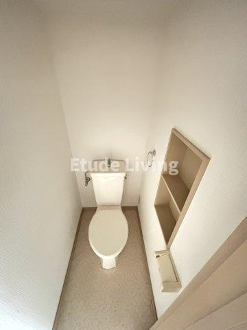 ミヤハウス　5号棟のトイレ|※別部屋参考写真です