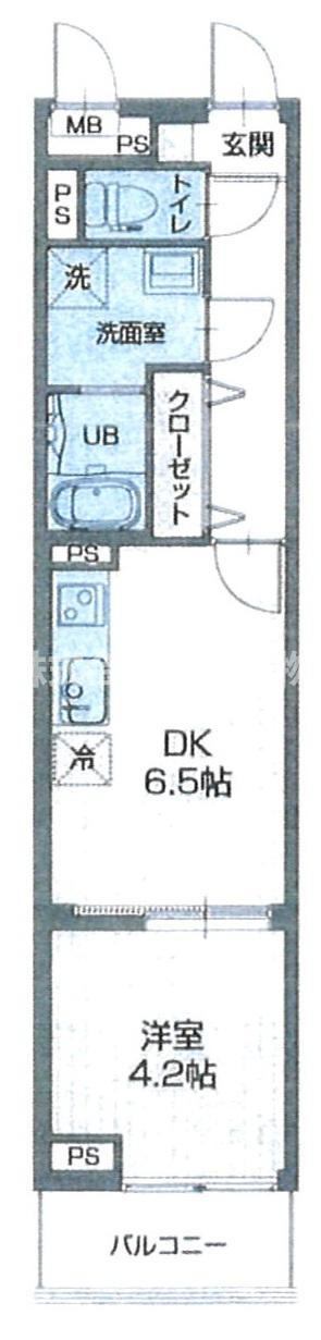 プレジデントガーデンDの間取り