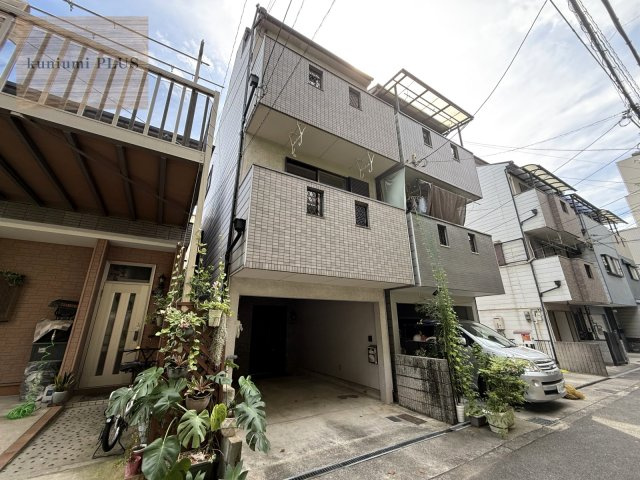大阪市鶴見区横堤3丁目の前面道路含む現地写真