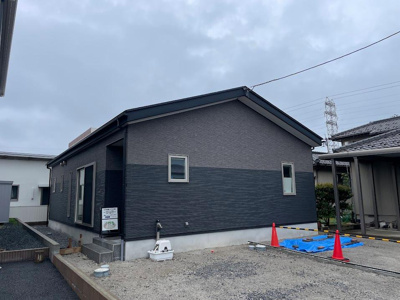 【外観】 | 酒田市緑町建売住宅【Z空調】 | 現地外観写真。内覧予約受付中！