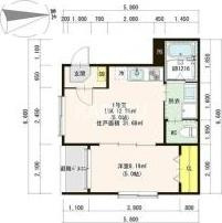 ハーモニーテラス林寺Ⅶの間取り