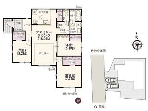 【間取り】 | 人気の平屋プラン!永く住まう家だから住み心地がいい家でありたいですよね使い勝手も重視したプランです。