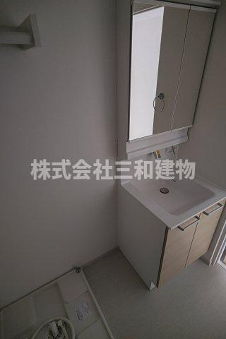 プレジデントガーデンDの独立洗面台