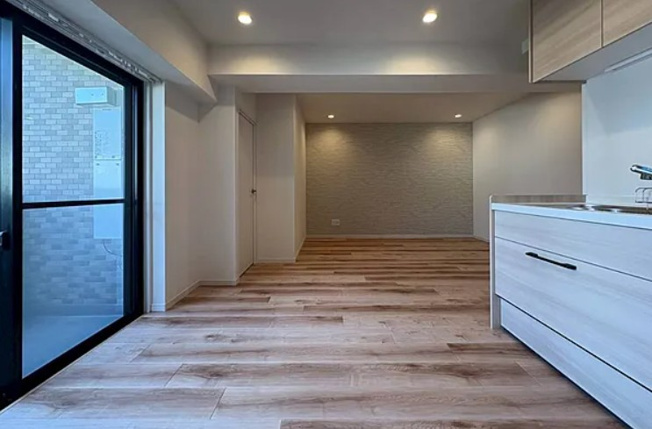 【居間・リビング】 | レクセル小竹向原 | 爽やかな通風と採光を存分に感じる事が出来る、開放感あふれる住空間。