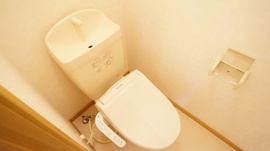 トイレもきれいです