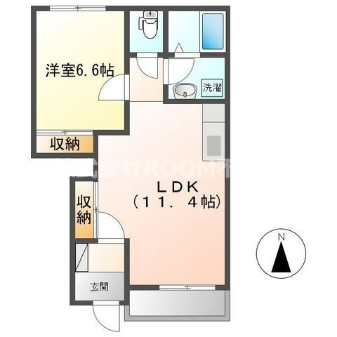 レジェンド中浦の間取り