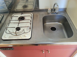 お料理しやすいキッチンです