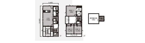 【間取り】 | 酒田市駅東建売住宅【Z空調】 | 間取り図