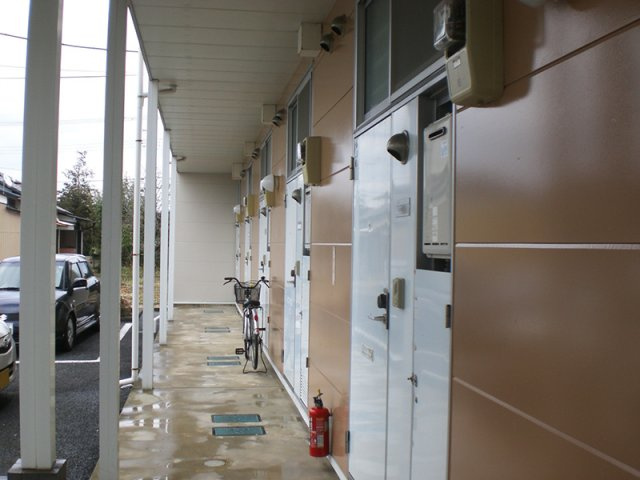 明るい玄関です