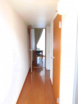 明るい玄関です