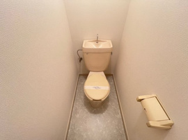 清潔感のあるトイレです