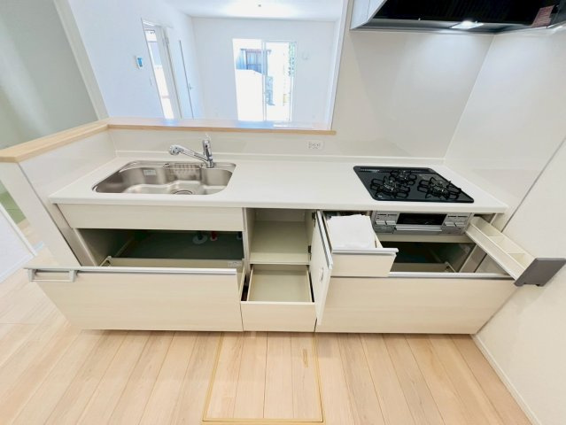 ♥♥糸満市大度第1-2号棟のキッチン|使いやすいキッチンです