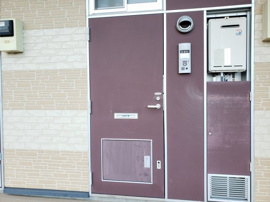 きれいな玄関です