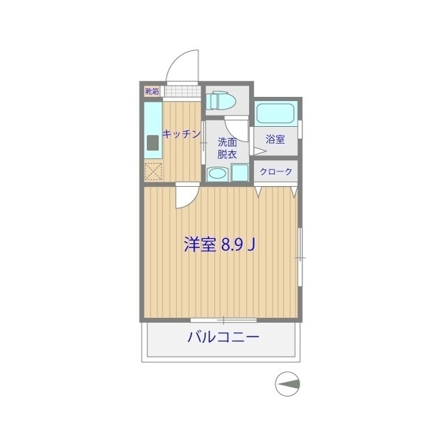 アネシス六本松A棟の間取り