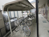 屋根付き駐輪場