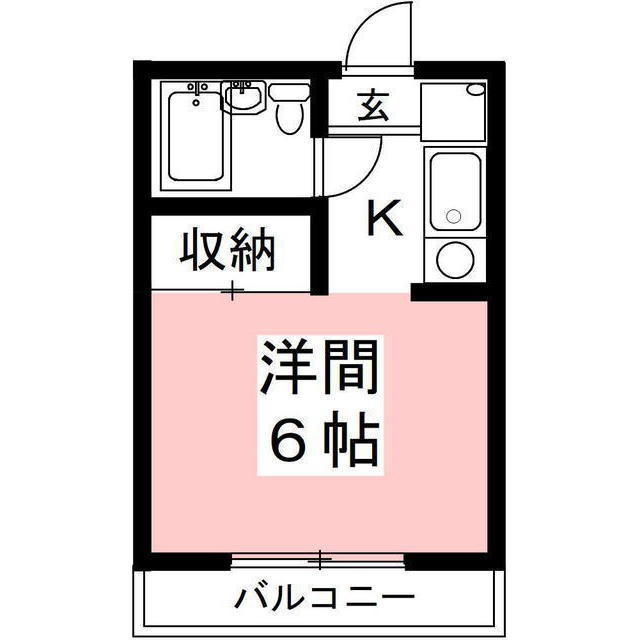 ６０６２４　岐阜市木ノ下町二丁目　売アパートの間取り